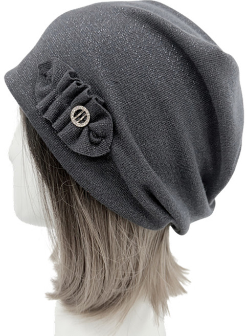 엄마짱 MDS_8551_은하수펄 금장단추 육각주름두건/중년여성 사계절두건 여성봄가을두건 여성패션두건 실내용 여성탈모 위생모자 항암비니 엄마선물 할머니선물 엄마예쁜두건비니