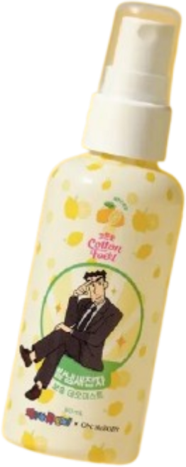 온더바디 코튼풋 발냄새잡자 보송 데오미스트 짱구, 1개입, 1개, 80ml