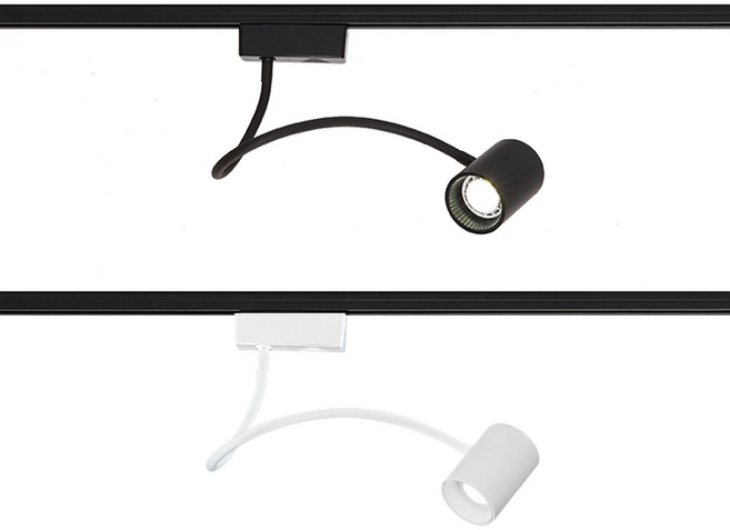 라인 자바라 MR16 레일조명 안정기포함 (LED MR16 Gu5.3 12v 전용), 블랙, 1개