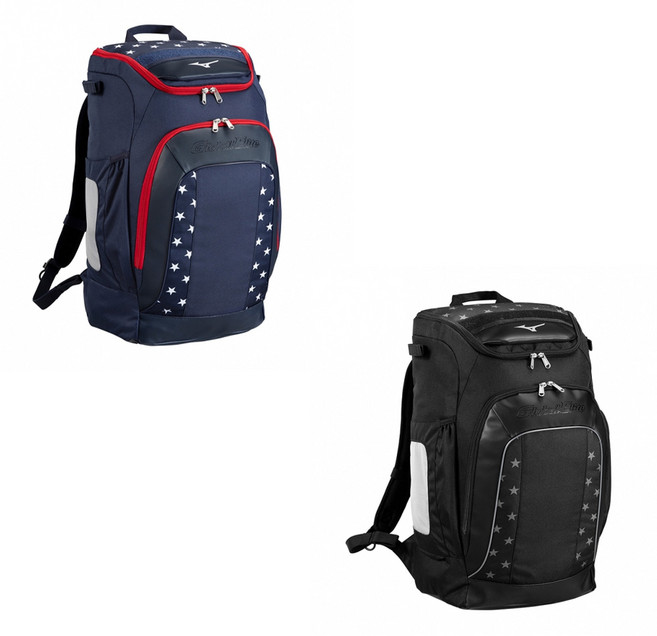 미즈노 유소년 글로벌엘리트 올인원 야구백팩 개인 장비가방 1FJDC91, 1개, 블랙