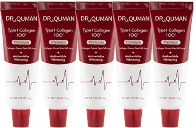 닥터큐먼 프리미엄 TYPE1 여행용 콜라겐팩, 30g, 5개