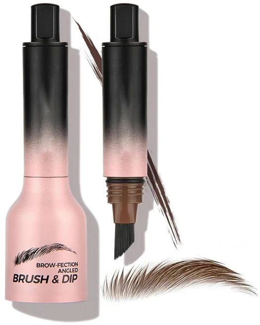 BF 방수 눈썹 펜슬 앵글 브러시 빠른 건조 색조 머리카락 같은 스트로크 오래 지속, Auburn__, 1개 - 쿠팡