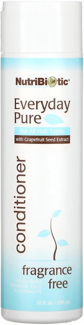NutriBiotic Everyday Pure 컨디셔너 Fragrance Free 10 fl oz (296 ml), 1개 - 쿠팡
