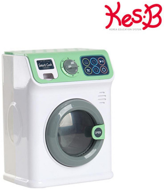세탁통이 돌아가는 장난감 세탁기x1개 불빛세탁기, 1개