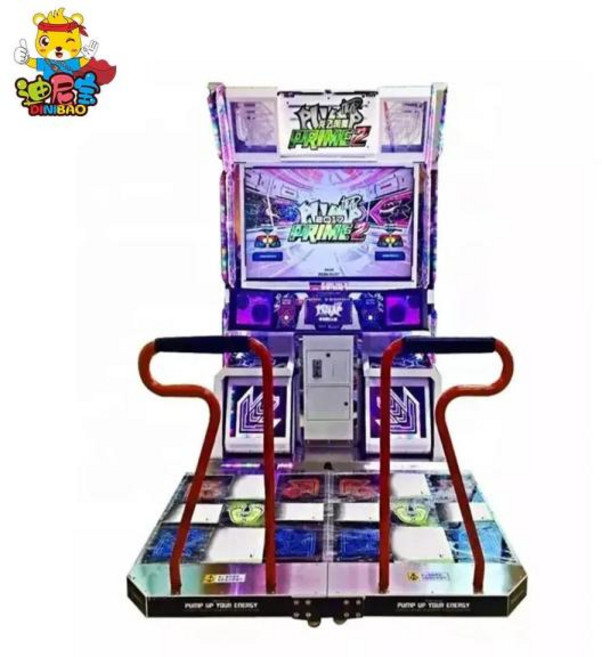 펌프기계 뜨거운 판매 동전 운영 아케이드 댄스 춤 게임 기계 판매를위한 기계를 펌프, 1)Purple, 1개