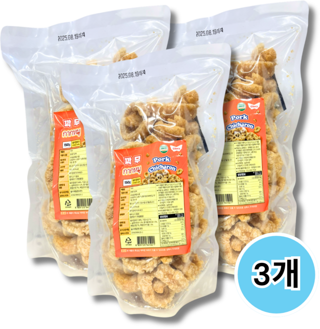 깍무 태국 KAK MOO, 3개, 150g