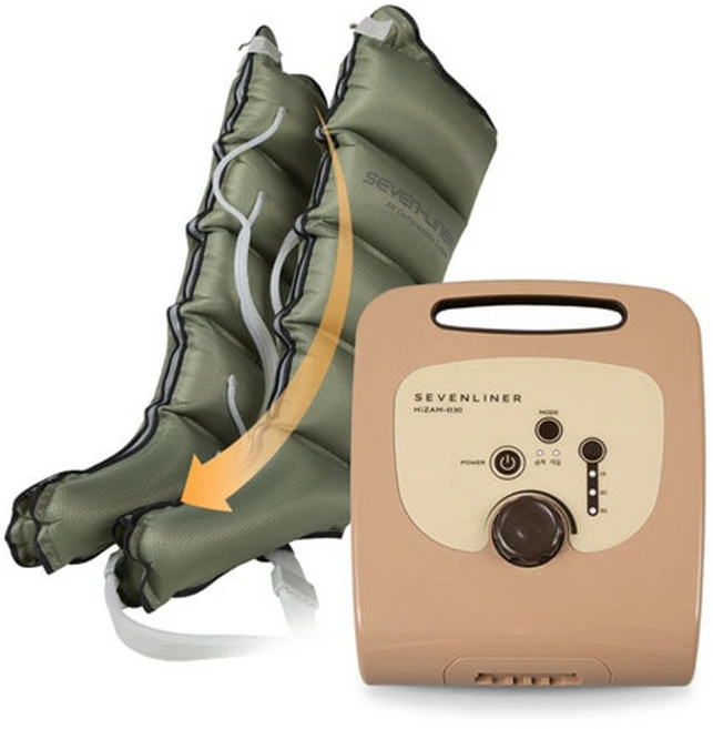 국내제조 세븐라이너 공기압 다리 마사지기 HiZAM030, 1개 - 쿠팡
