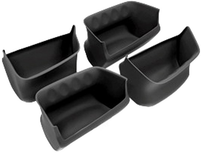 윙가디움 볼보 XC90 페리이후 실리콘 커버 몰딩 방수재질, 도어손잡이 (블랙), 기타