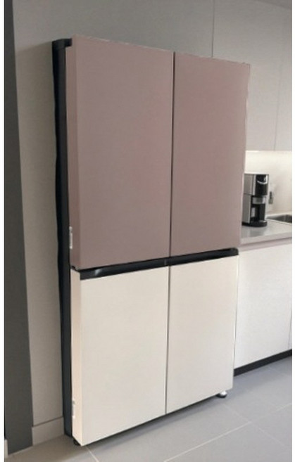 으뜸효율 LG전자 디오스 T875MKE111 1등급 으뜸환급대상 매직스페이스 870L 클레이 핑크+베이지 일렉