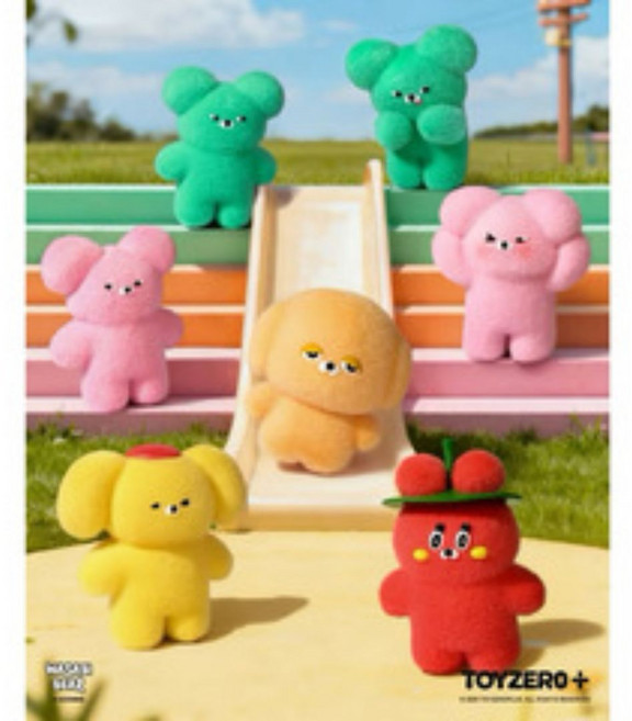 TOYZEROT+ WASABI BEAR 公仔, 1個