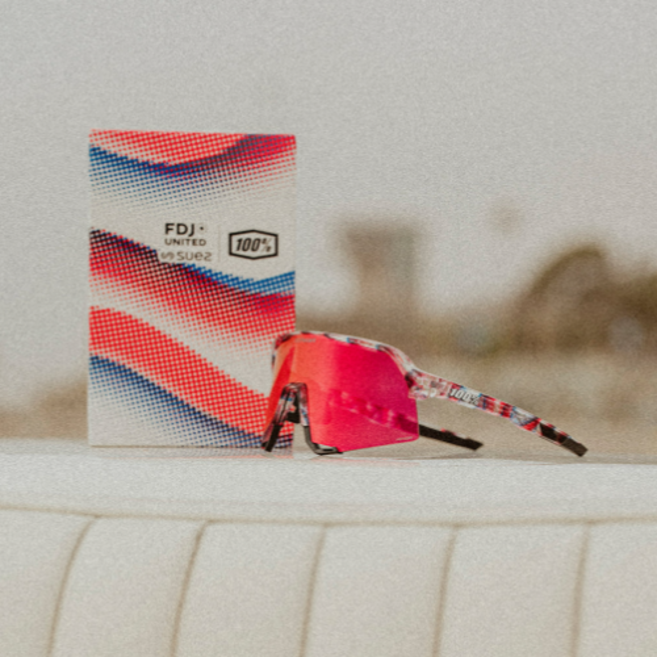 100% 백프로 S3 선글라스 FDJ United-Suez 야구 러닝 자전거 스포츠 고글