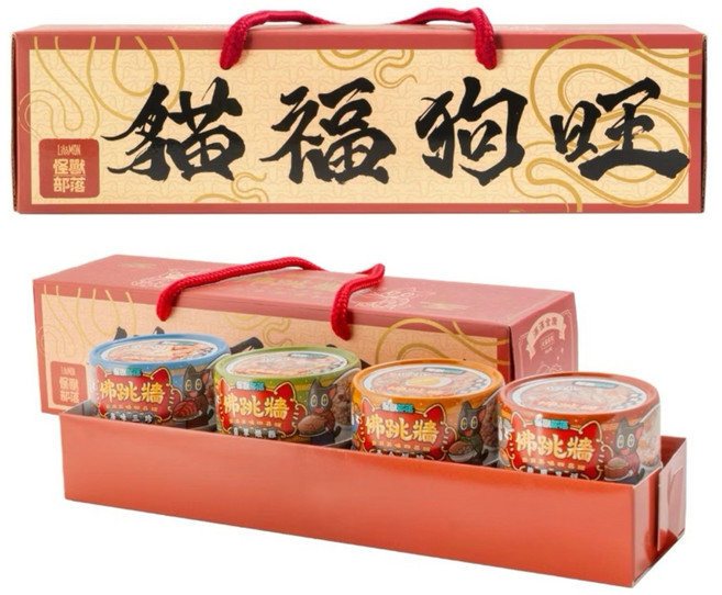 LIJAMON 佛跳牆罐頭四喜禮盒, 640g, 1個, 四喜新春獻禮/8罐組