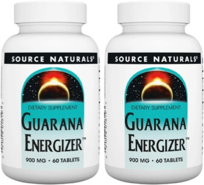 소스네츄럴스 과라나 에너자이저 900mg 60 정, 2개, 60정 - 쿠팡