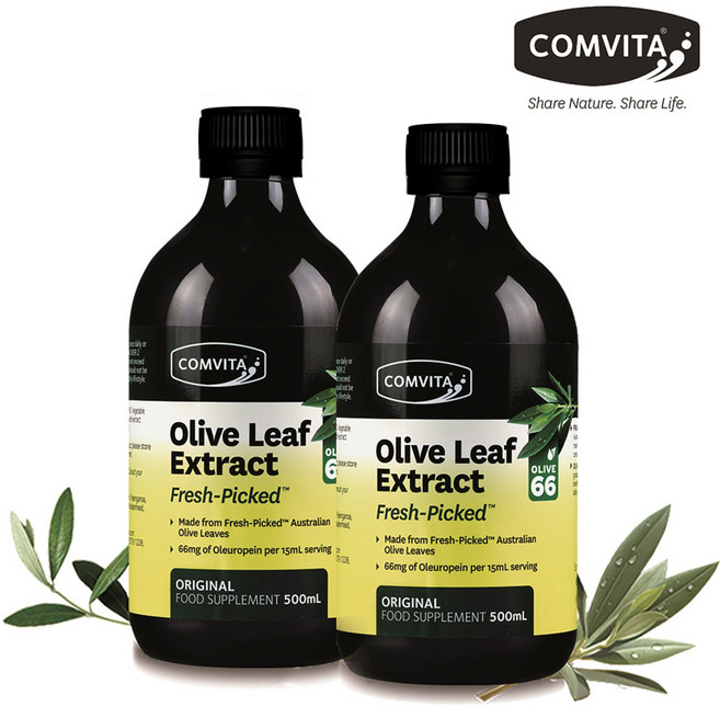 [본사] 올리브잎추출액 2개 세트, 500ml