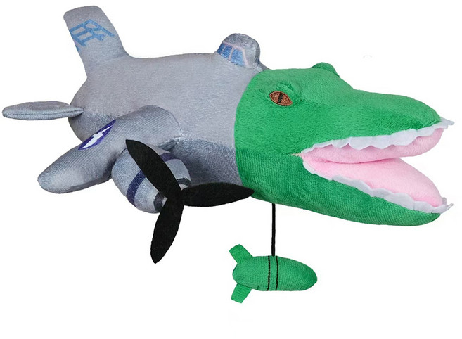 이탈리안 브레인롯 봉제 인형 고퀄리티 캐릭터, 봄바르디로 크로코딜로, 1개, 28cm