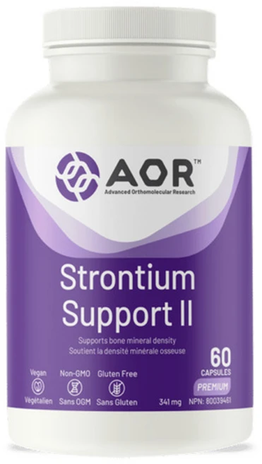 캐나다 AOR 스트론튬 서포트2 60정, 1개 - 쿠팡