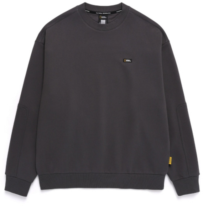 내셔널지오그래픽 NATIONALGEOGRAPHIC N243USW904 컴포터블 오버핏 트레이닝 맨투맨 D GREY N243USW904092 169871