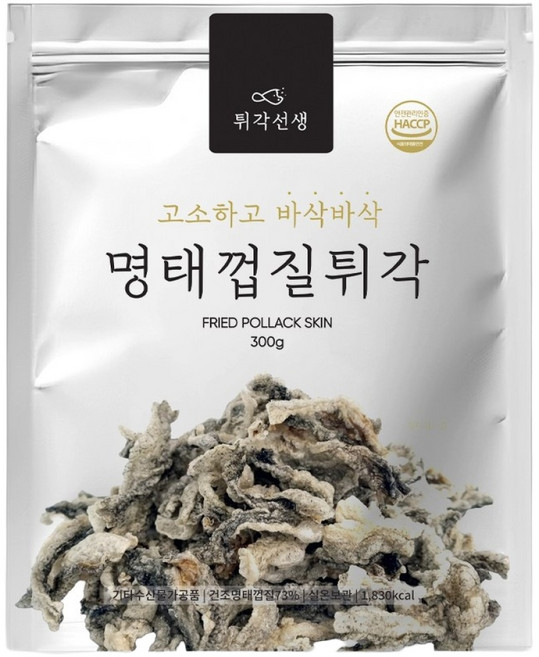 튀각선생 명태껍질튀각, 2개, 300g