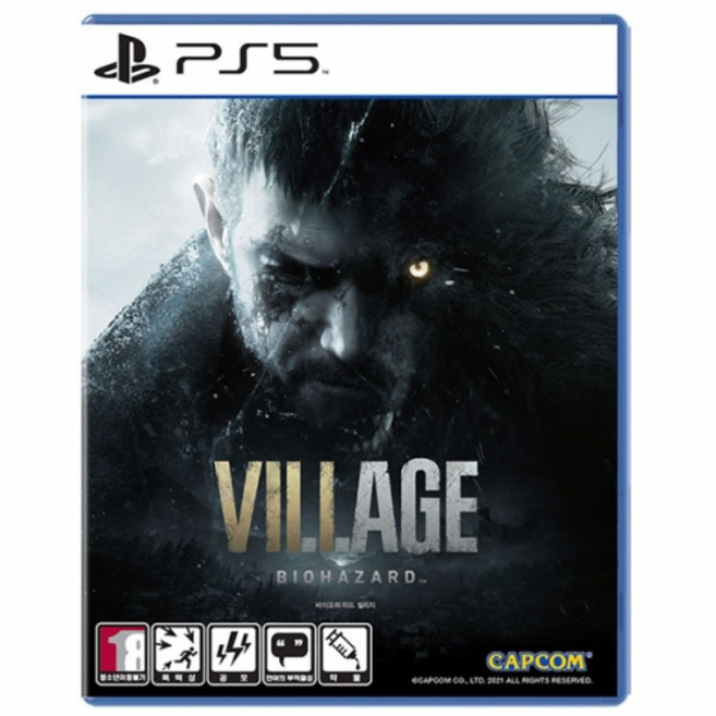 [중고] PS5 바이오하자드 빌리지 한글판 정식발매 플스 플레이스테이션