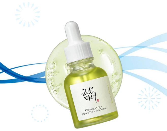 Beauty of Joseon 조선미녀 봉채 진정 세럼 녹차 + 판테놀 - 30ml 민감여드름 피부 자외선 자극 MO - 쿠팡