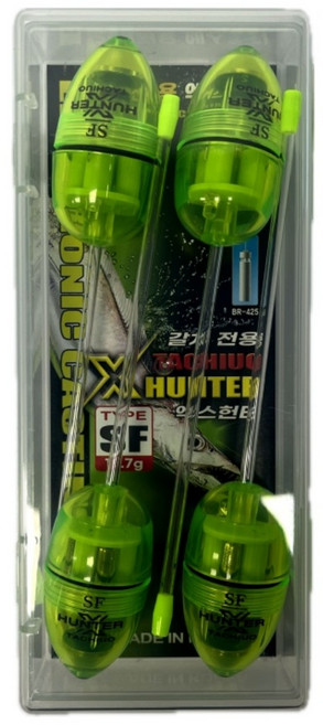 엑스헌터 전자 캐스팅볼 X-hunter 던질찌, 4개, 그린SF, SF