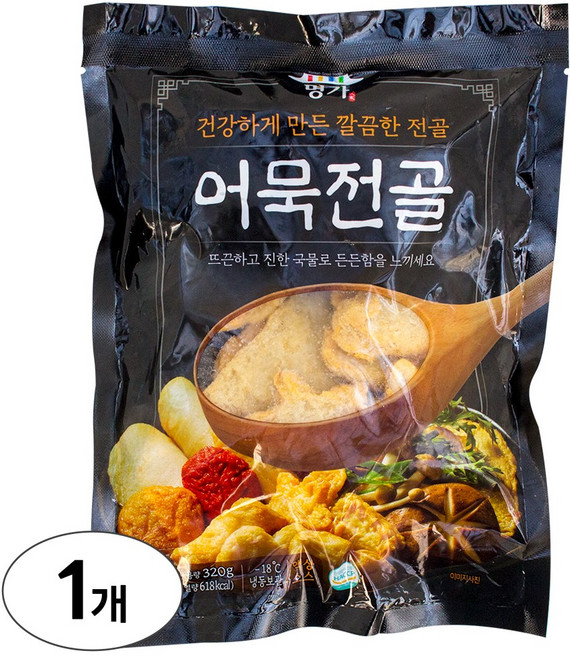 [풀잎새] 명가 어묵전골, 1개, 320g