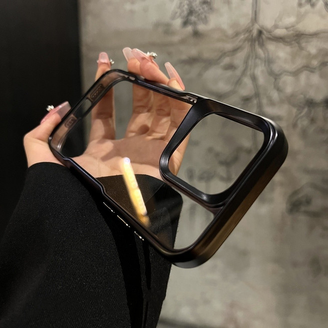 iPhone手機殼 四角防摔 亞克力防摔殼