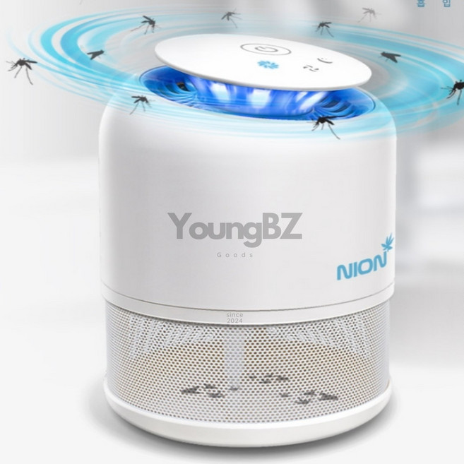 영비즈 모스프리즌 LED 흡입식 모기퇴치기 화이트 모기잡기