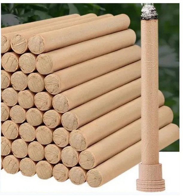 艾草棒 30入 含底座 天然室內外薰香 燃燒2.5小時, 1個, 20隻裝送1個底座