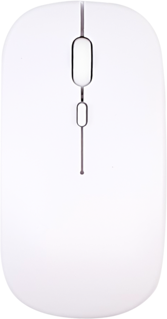 태블릿 휴대폰 아이패드 레노버 갤럭시탭 호환 무소음 블루투스 마우스, 화이트