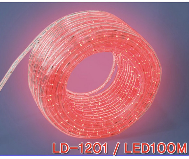 그린존 논네온 윙카호스( LED100M), 백색, 1개, 백색