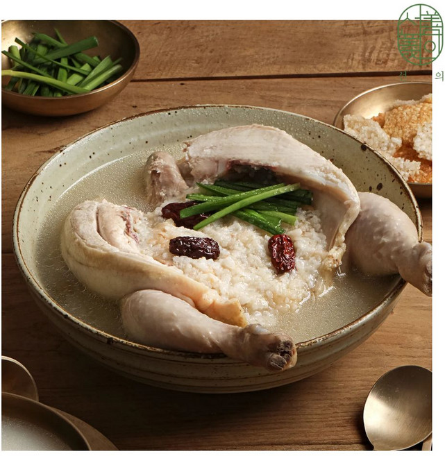 박미선의 100% 국내산 한우사 누룽지백숙 (실온), 1개, 1.2kg