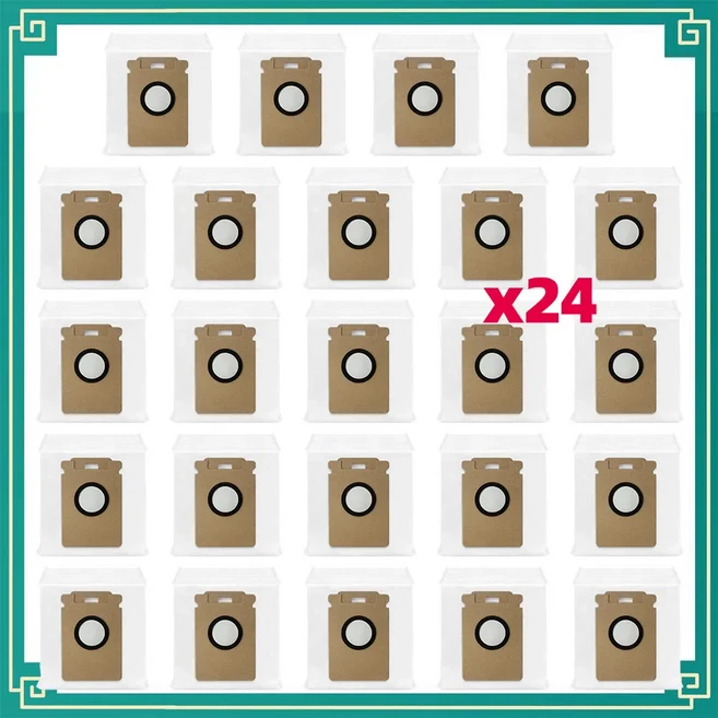 Roborock H60 HUB ULTRA Hub Pro 로봇 청소기 호환 액세서리 교체용 먼지 봉투 부품, 02 Set5