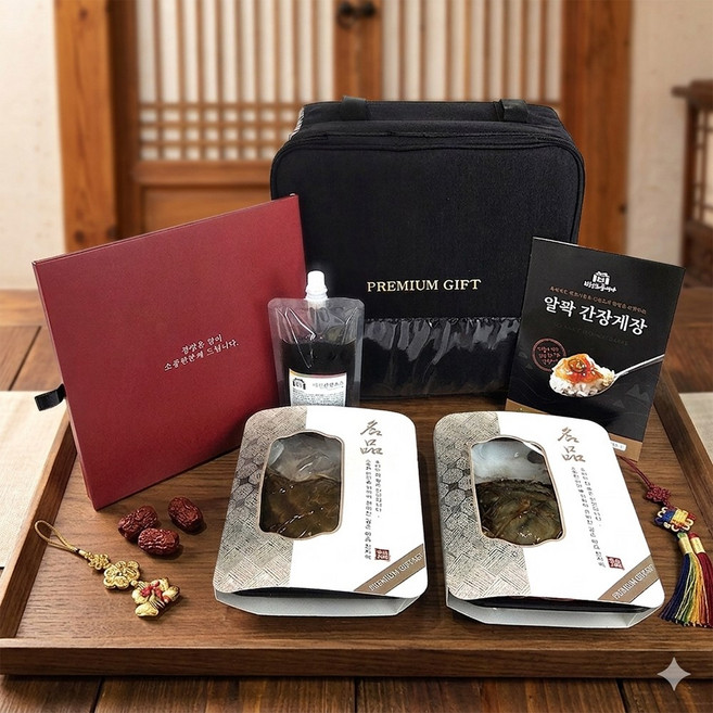 비응도등대가 알배기 군산 간장게장 선물세트, 1세트