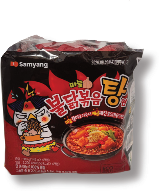 불닭볶음탕면 불닭 145g, 16개