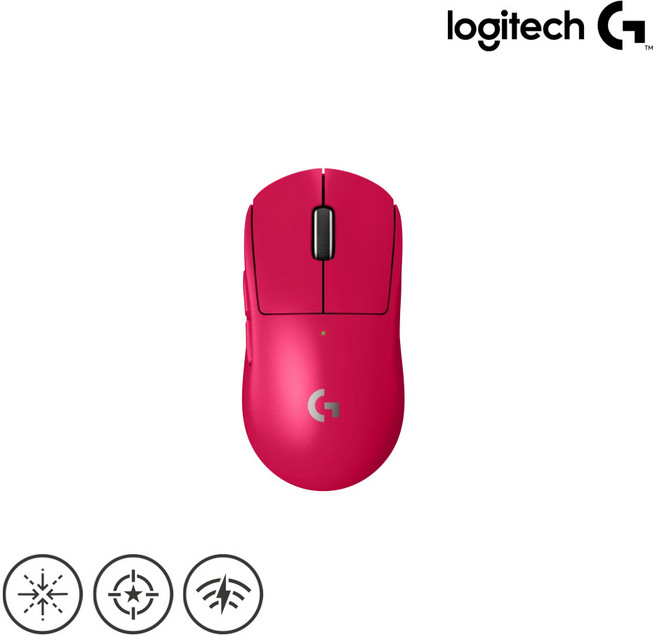 로지텍 PRO X SUPERLIGHT 2 무선 마우스 910-006, 2년 A/S (로지텍)PRO X SUPERLIGHT 2, PINK