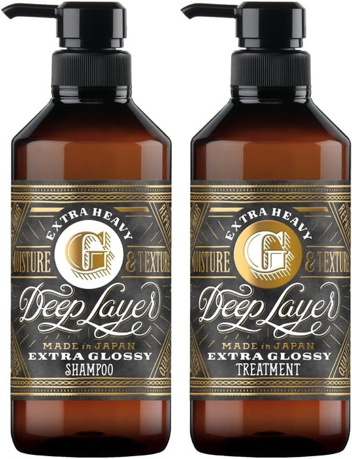 몰토베네 딥레이어 ExS 엑스트라 슬릭 샴푸 500ml 트리트먼트 470g 헤어케어 세트, 1세트