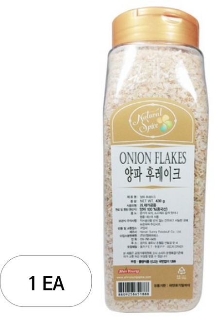 내츄럴스파이스 양파 후레이크, 430g, 1개