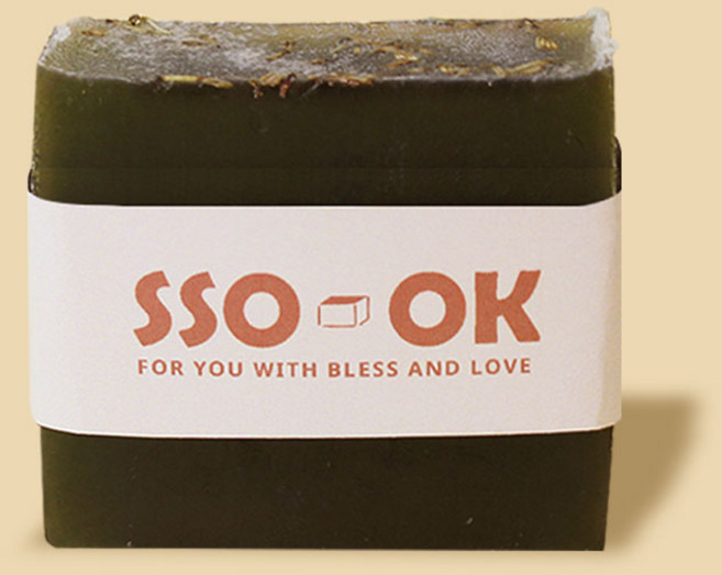 BNL 쏘옥 클로렐라 로즈마리 비누 천연비누 수제 세안 비누 100g, 쏘옥 클로렐라 비누 100g, 1개입