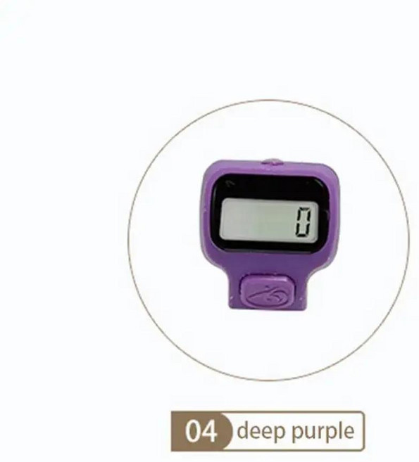 나침반 핑거 카운터 타스비 비드 디지털 LED 전자 핸드헬드 탈리 클리커 DS AA DS-2Y, 1개