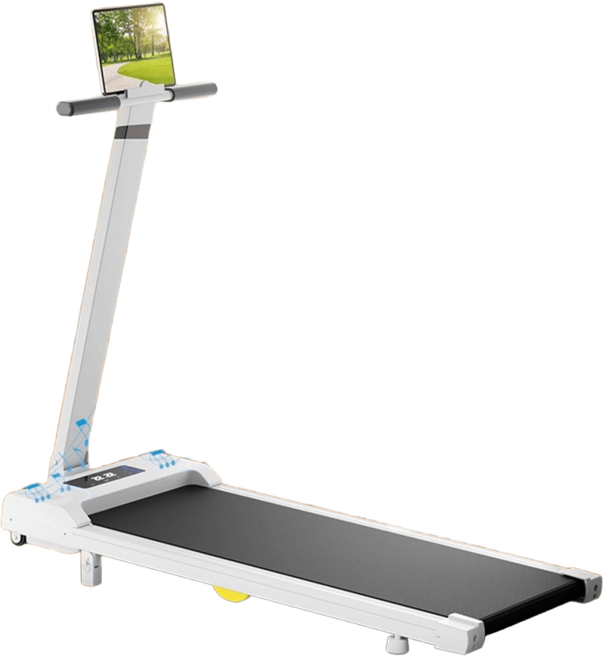 샤오미런닝머신 워킹패드 저소음 가정용 런닝머신 트레드밀, 화이트 블루투스스피커(12km/h)