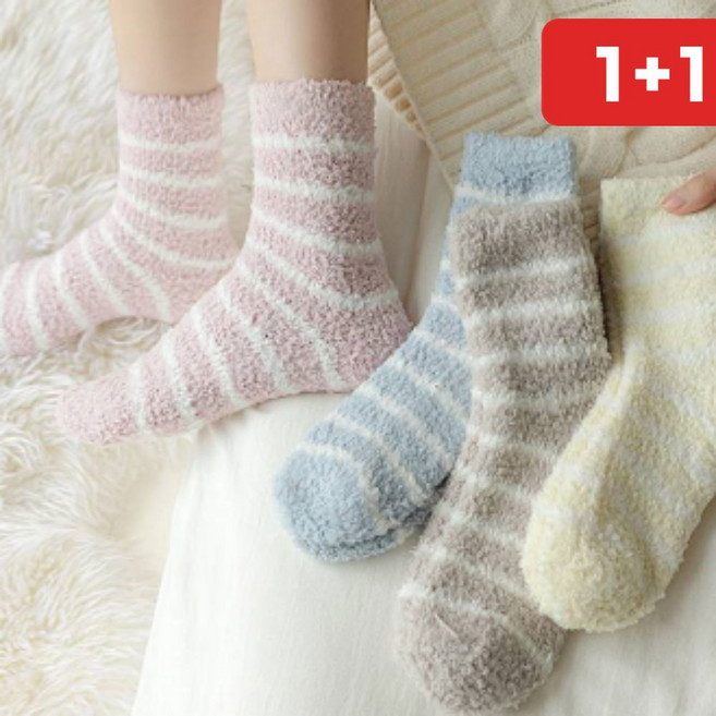 수면양말 극세사 산모용 여성용 보온 발열 포근한 겨울양말