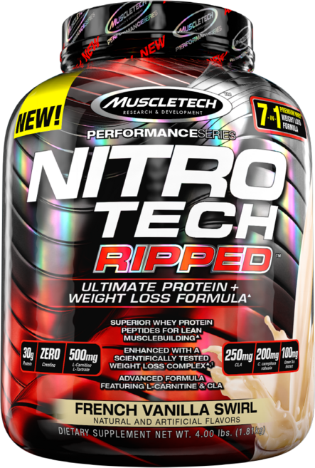 MUSCLETECH 乳清蛋白, 法國香草漩渦, 1入, 1.81 公斤