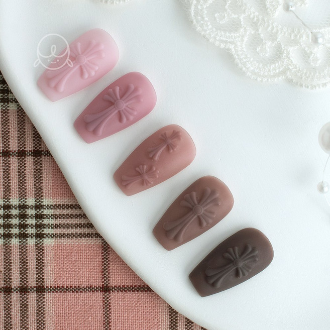 십자가 네일몰드, 1개