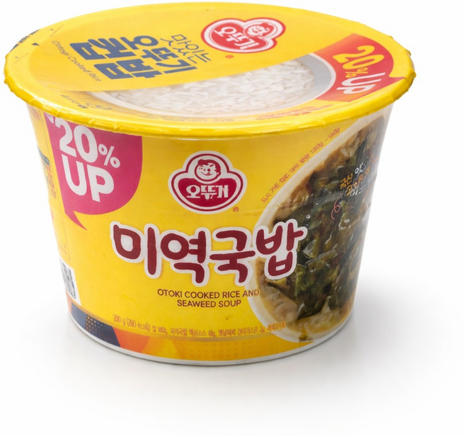 오뚜기 컵 미역국밥, 200g, 12개