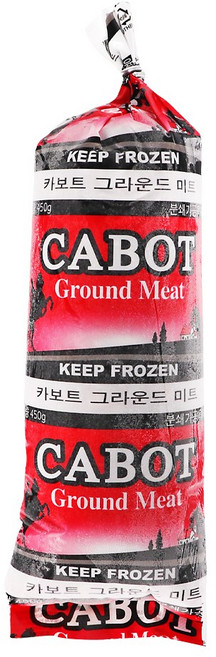 푸드올마켓_ 카보트 그라운드 미트 450g /방망이 민찌 /냉동, 1개