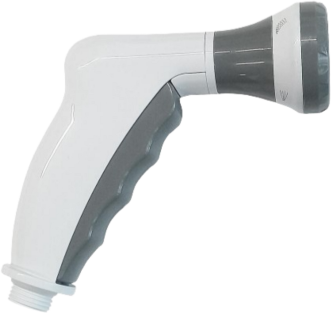 국산 베란다 청소 물 호스 정원 호수 분사기 세차건 2M 3M 5M, 화이트, 1개, 스프레이건 분사기, 단품(호스 미포함)