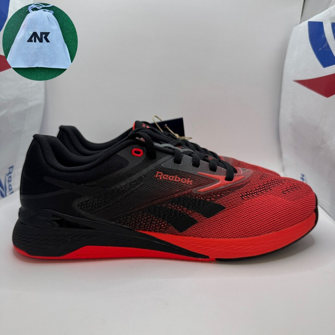 리복 나노 X5 크로스핏화 운동화 신발 블랙 레드 에이엔알ANR 파우치 증정 RN130725