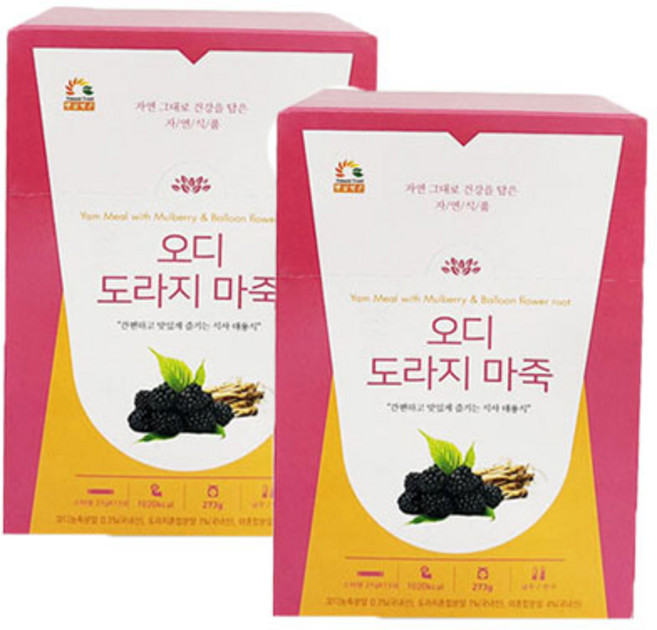 오양식품 오디 도라지 마죽, 21g, 13개입, 2개