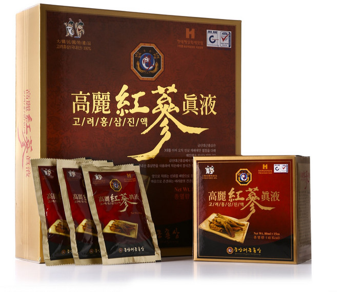 금산에서 직접만든 순수 홍삼 100% 홍삼정 홍삼진액 홍삼스틱 홍삼과 산수유열매 천연벌꿀이 어울어진 산수유스틱 지함바구니 보자기포장된 홍삼정과, 01 고려홍삼진액 80ml 60포, 1개